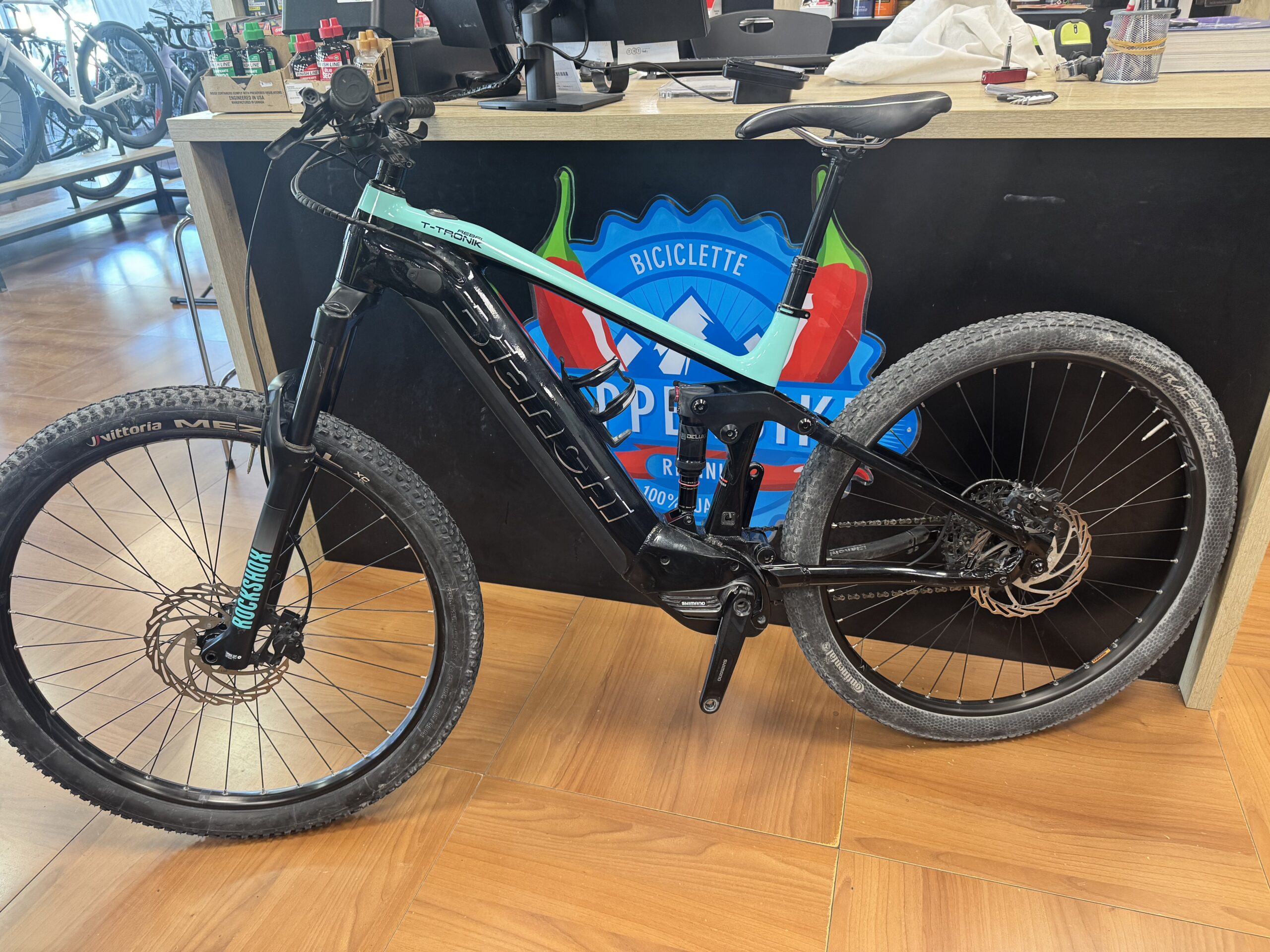Ebike E-Mtb Bianchi T-Tronik Rebel - Tg. M
