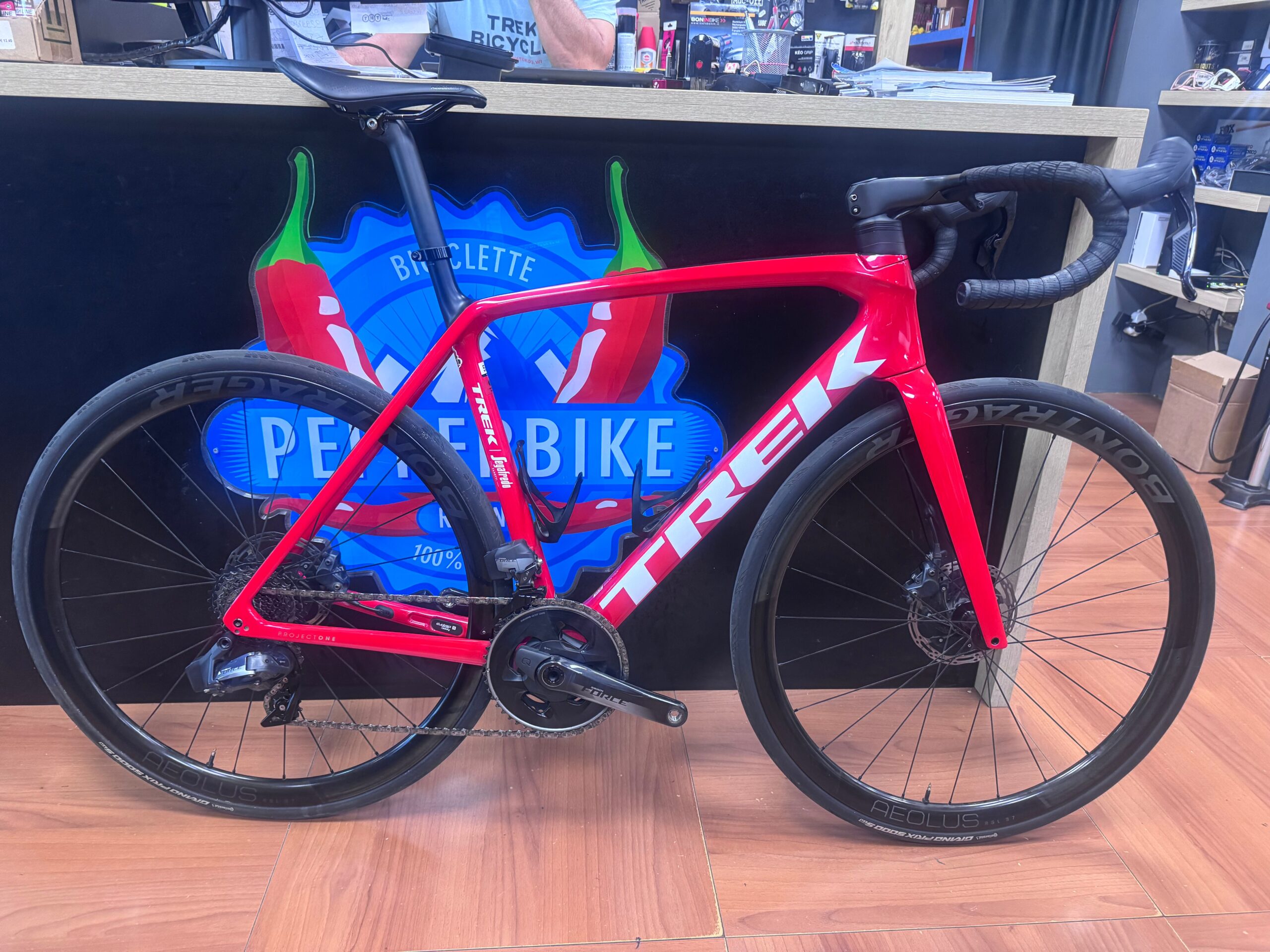 BDC Trek Emonda SLR 7 Axs - Ruote RSL - TG. 56